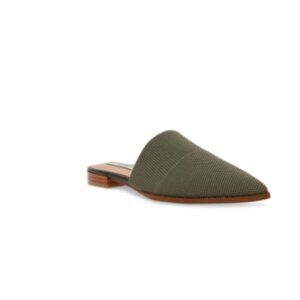 NWT Steven New York Valdez Knit Mule in Olive, size 7.5
